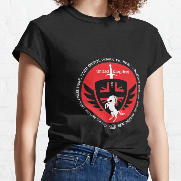Love The United Kingdom - Great Britain - Brexit - UK Shirt - England t-shirt- England tee - United Kingdom Pride Classic T-Shirt