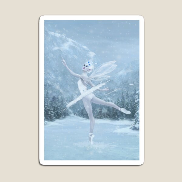 Snow Dancer Magnet