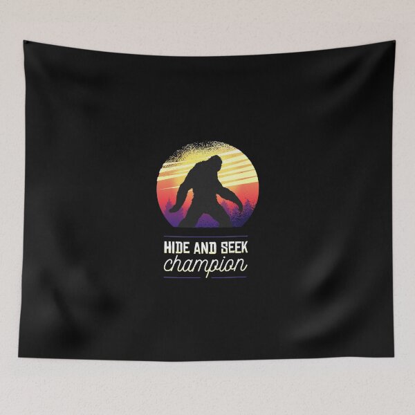 Item preview, Bigfoot Hide And Seek Champion designed and sold by roccstarr.