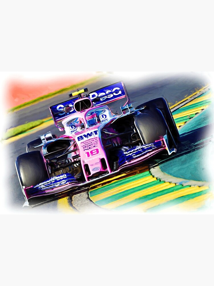 Lance Stroll 18 Anno 2019 Poster By Glineur Redbubble