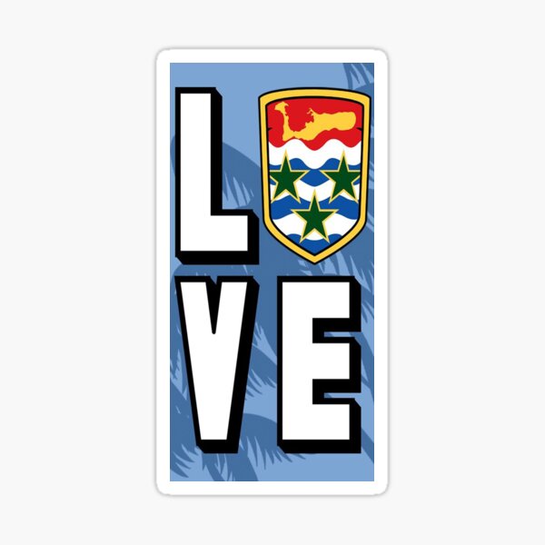 Love Cayman  Sticker