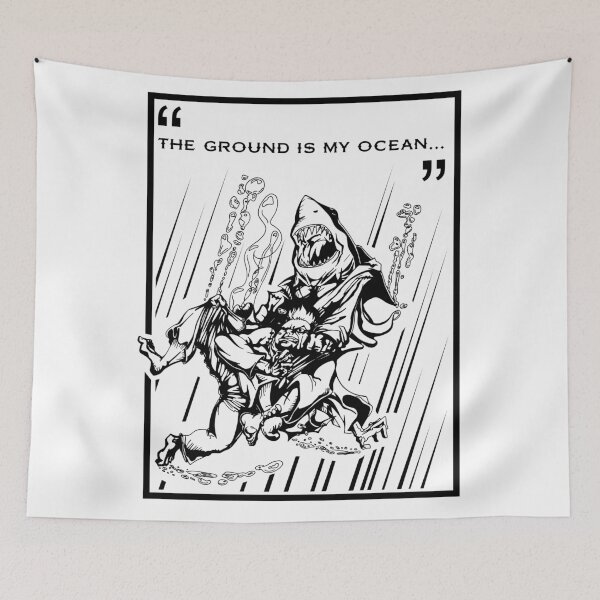 Item preview, "The Ground is My Ocean..." designed and sold by The Flow Roll Podcast.