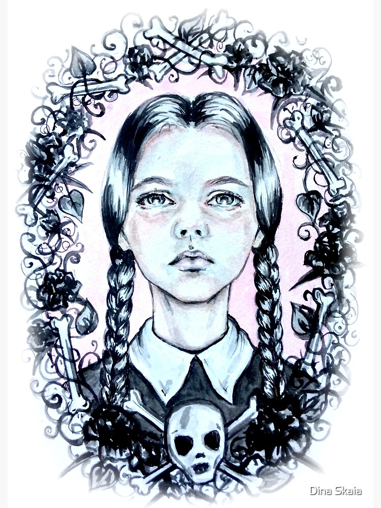 Wednesday Addams Printable Pictures