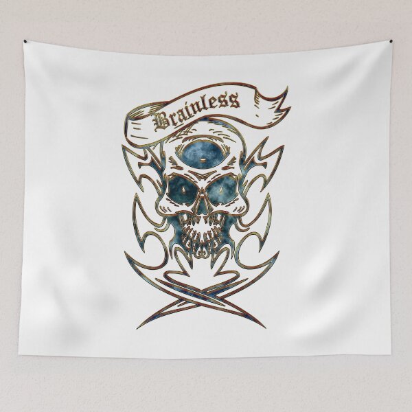 Item preview, Brainless Skull designed and sold by wolfgangrainer.