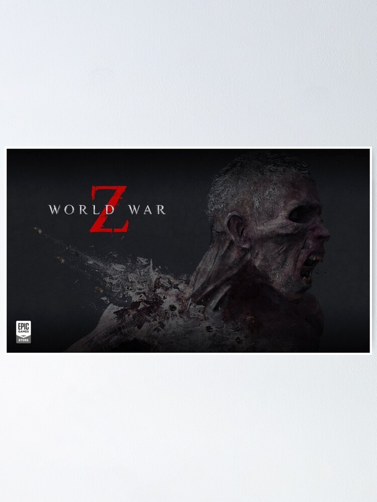 World War Z Video Game Poster By Thegravhouse Redbubble