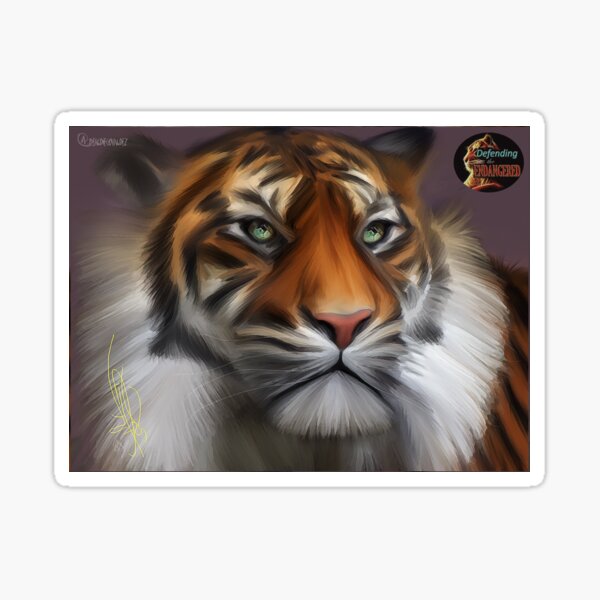 DTE - Proud Tiger Sticker