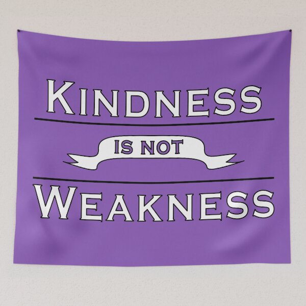 Item preview, Kindness is not Weakness Lilac Purple designed and sold by Shanestillz.