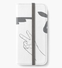Rock, Papier ... iPhone Flip-Case/Hülle/Skin