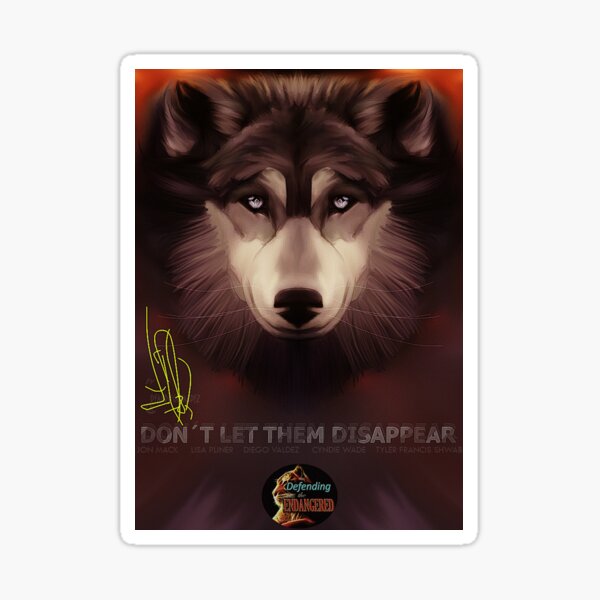 DTE - Don't Let Them Disappear Sticker