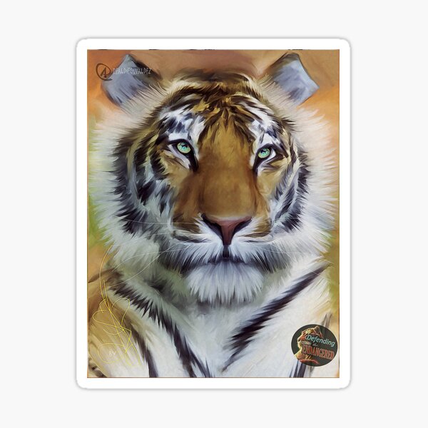 DTE - Tiger Beauty Sticker