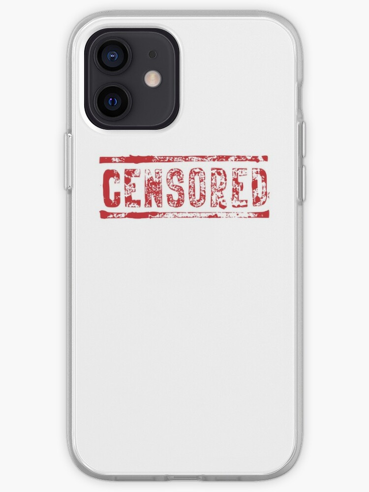 Censored Iphone Case Cover By Randomshit Redbubble