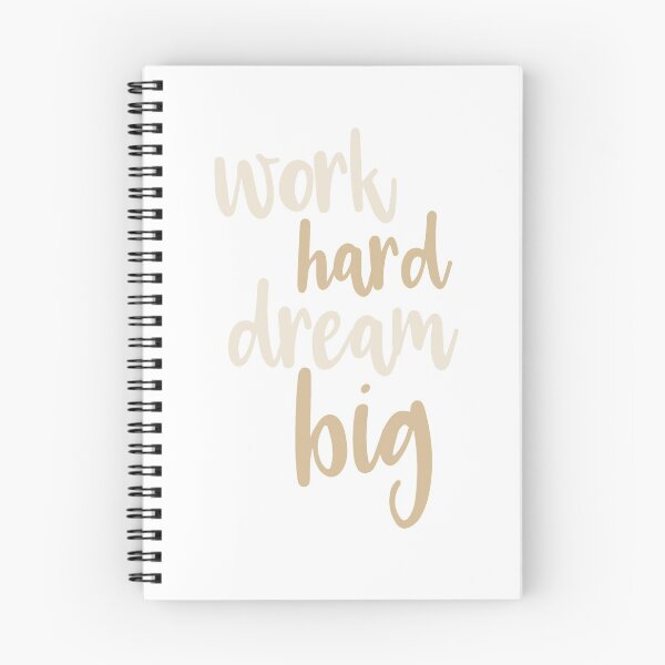 Item preview, Work Hard Dream Big  designed and sold by roastingpumpkin.