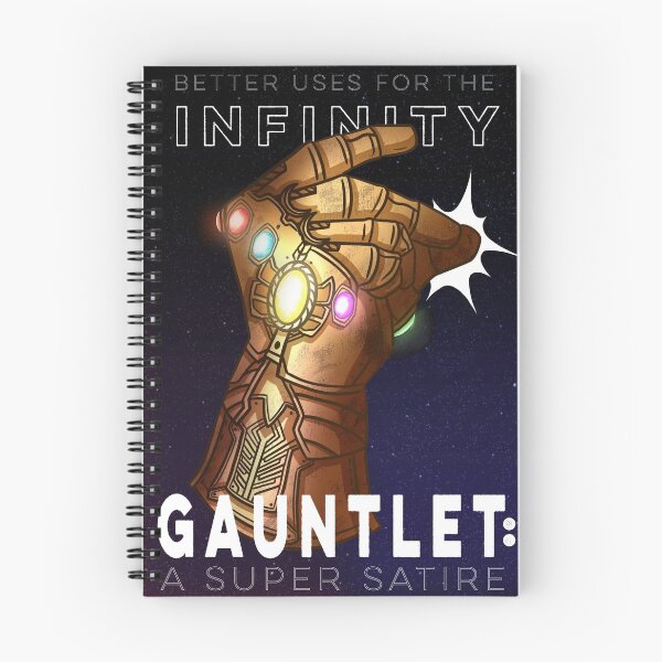 Item preview, Better Uses For the Infinity Gauntlet: A Superhero Satire designed and sold by mostdecentthing.