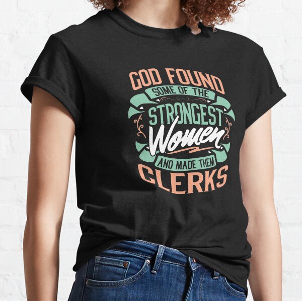 Vista previa del artículo con la obra «Fuerte mujer secretaria profesión idea de regalo», diseñado y vendido por haselshirt.