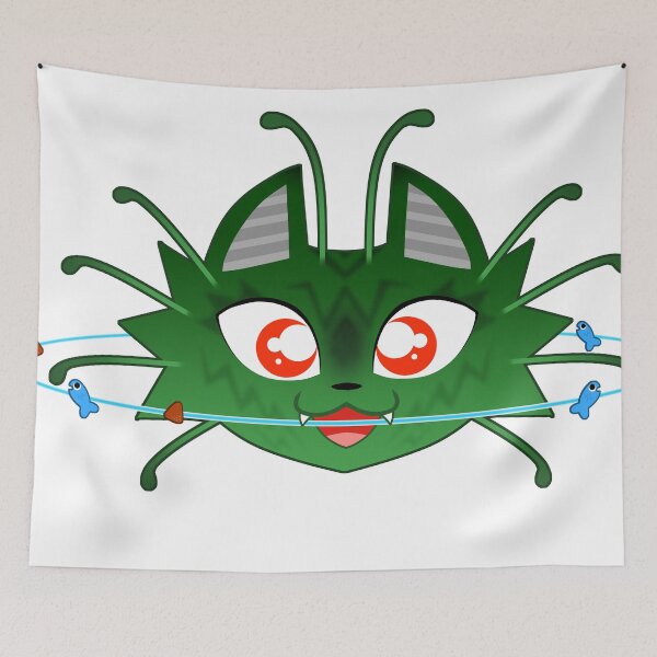 Item preview, Space Alien Cat designed and sold by GothicBlueEyes.
