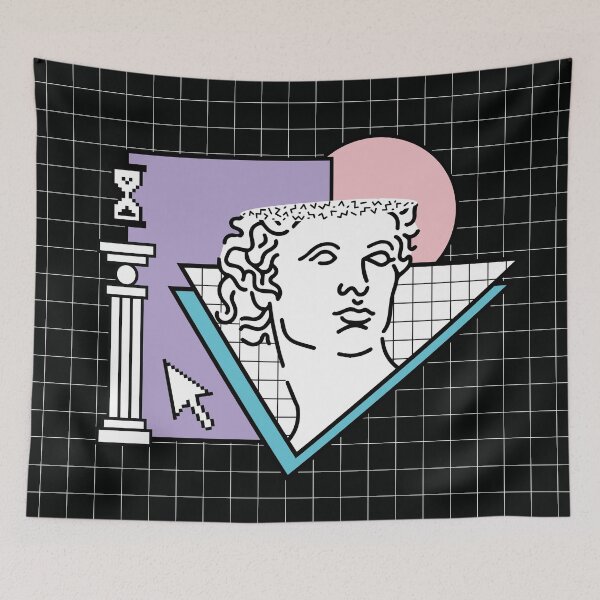 Item preview, Apollo Vaporwave / Greek God designed and sold by GraphicWave.