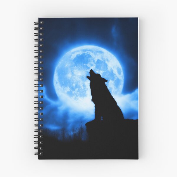 Item preview, Cries of the Night Wolf designed and sold by JulieFainArt.
