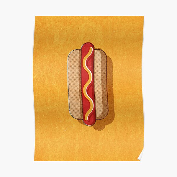 FAST FOOD / Hot Dog Poster