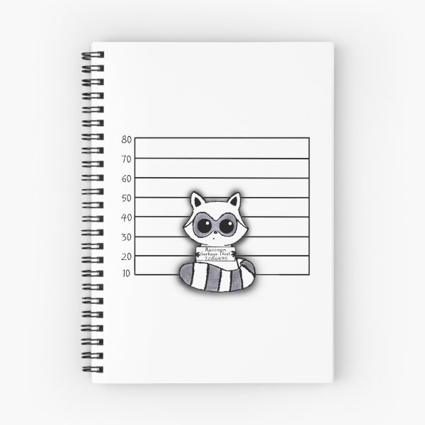 Item preview, Raccoon Mug Shot designed and sold by The Lonely Creator.