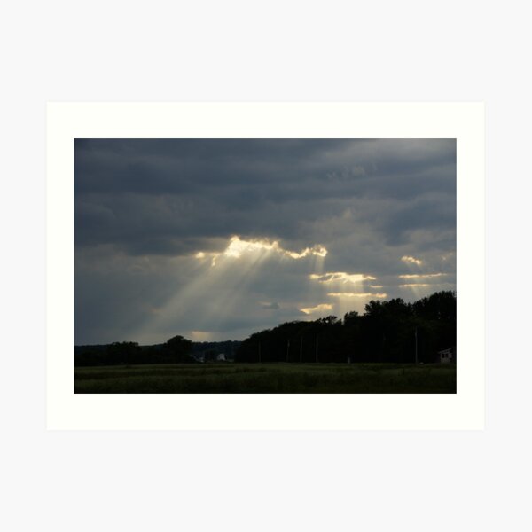 Heavens Light Art Print