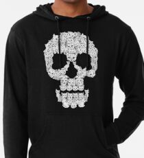 Skulls are for Pussies Lightweight Hoodie