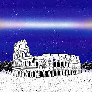 Artwork thumbnail, Colosseum Rome by ekpatterns