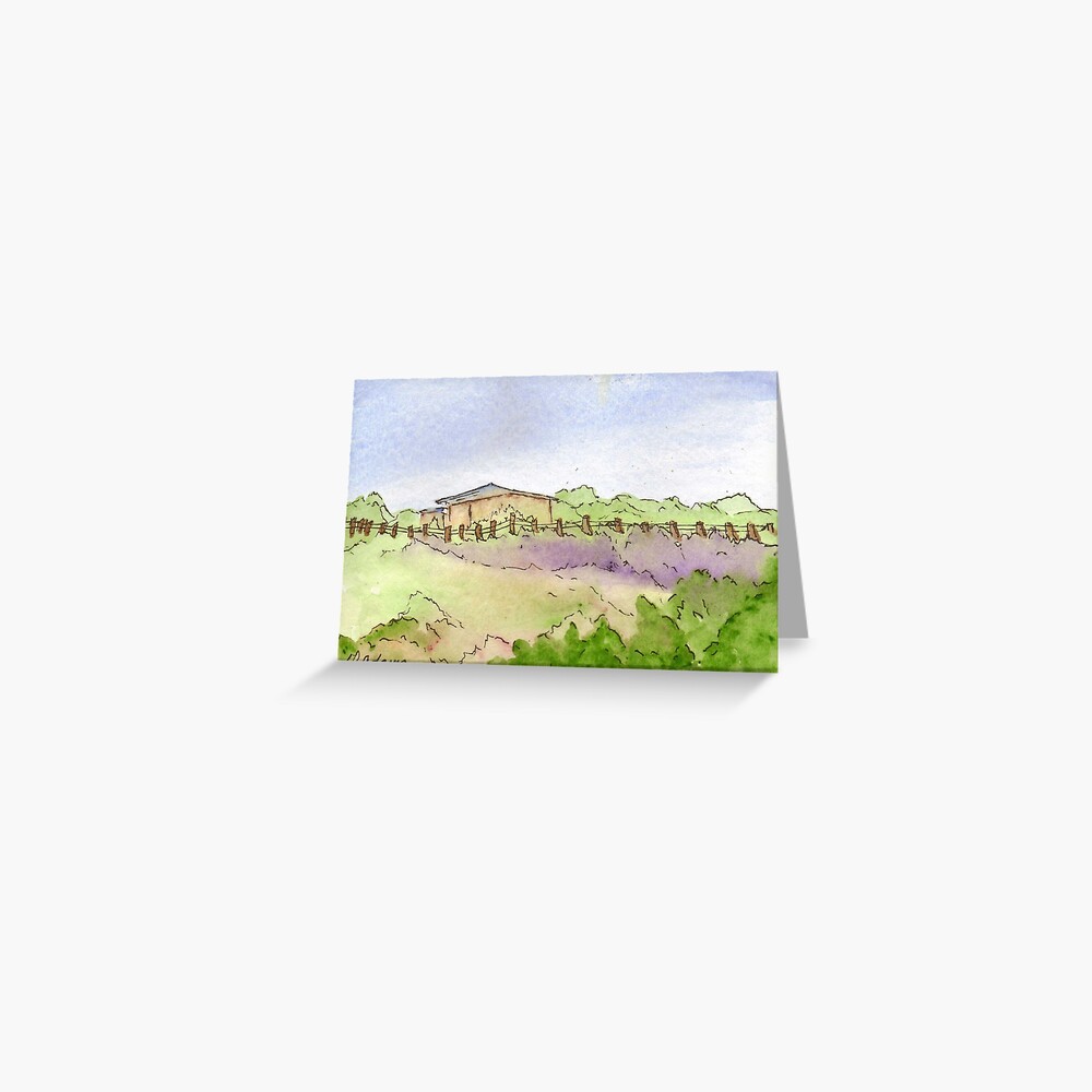 Summer Field Greeting Card