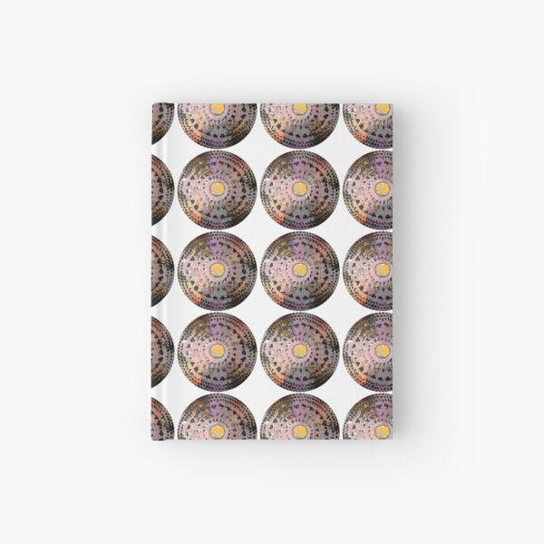 Spinning Gears Mandala Hardcover Journal