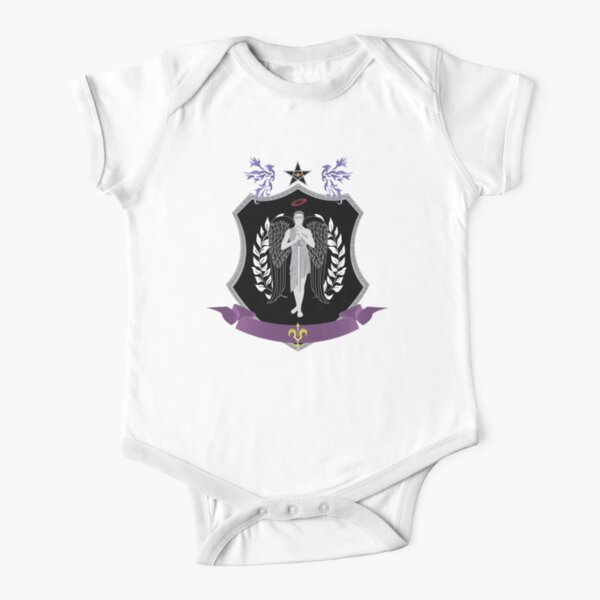 Royal Seal Short Sleeve Baby One-Piece