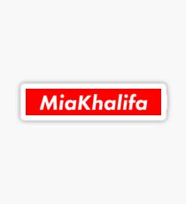 Mia Khalifa - Supreme Sticker