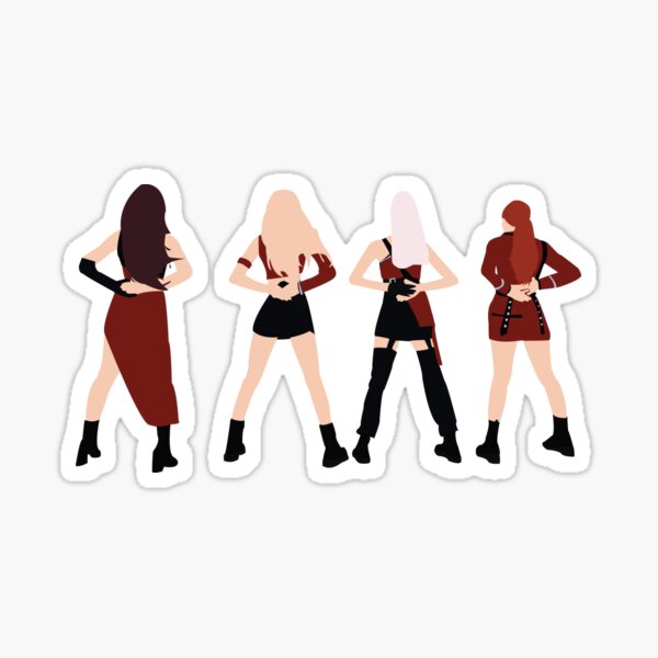 blackpink stickers redbubble