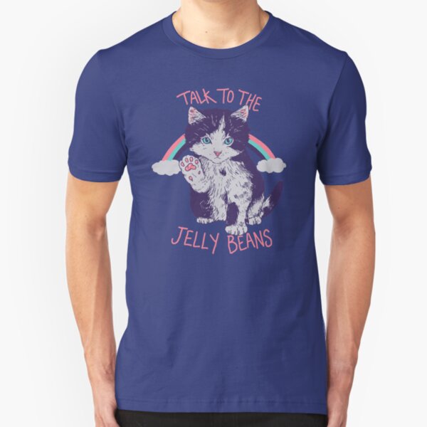 Talk To The Jelly Beans Slim Fit T-Shirt