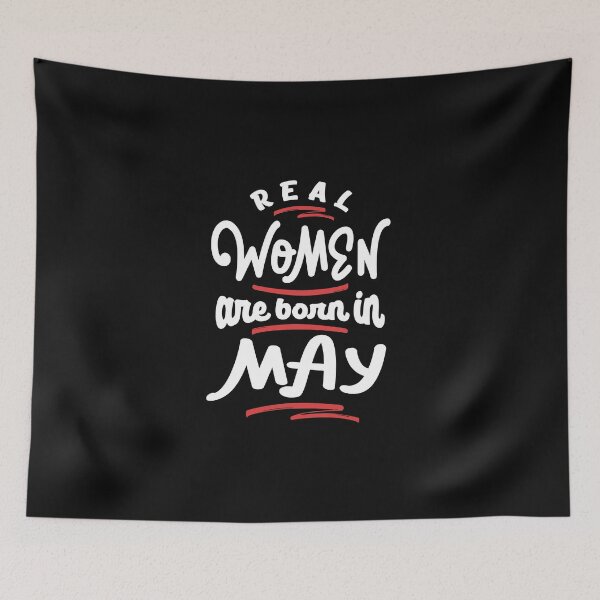 Item preview, Real Women Are Born In May designed and sold by cidolopez.