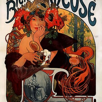 Artwork thumbnail, 'Bieres de la Meuse' by Alphonse Mucha (Reproduction) by Classic Visions Gallery