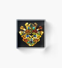 Mask Of Tickseed Acrylic Block