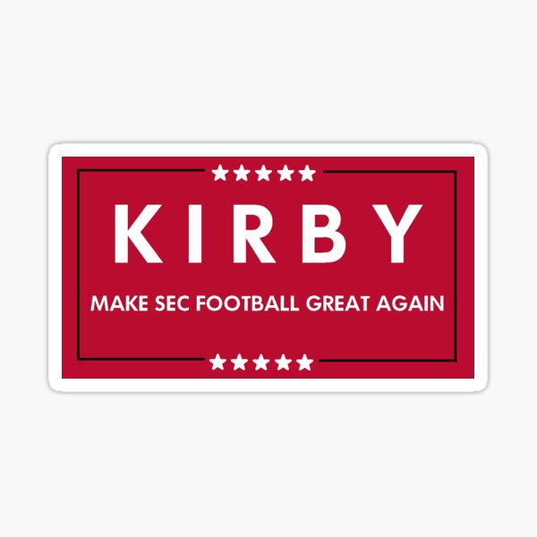 Kirby Smart Trump Campaign Sign Sticker
