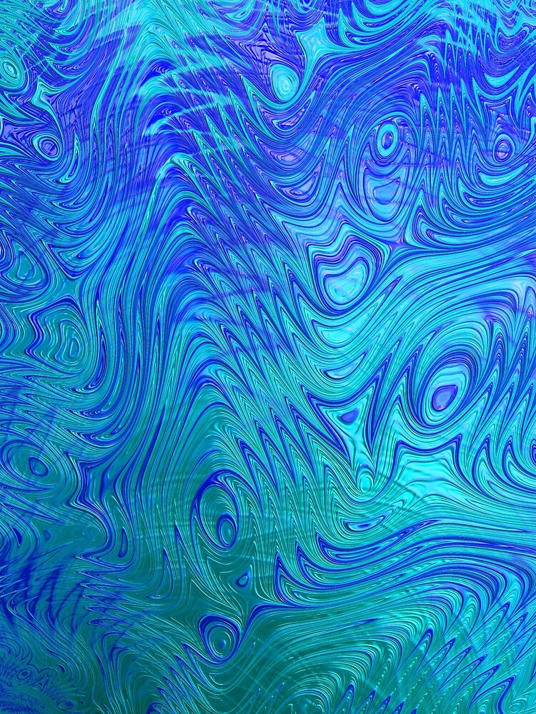 Ocean Ripples Fractal by roseglasses