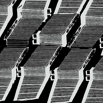 Artwork thumbnail, The Stairs In Reverse. by Kimberley Urbanski