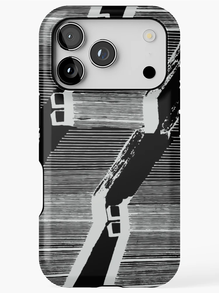 Thumbnail 1 of 4, iPhone Case, The Stairs In Reverse. designed and sold by Kimberley Urbanski.