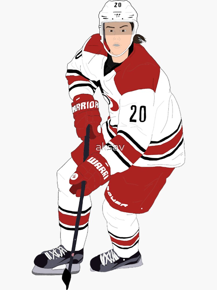 mika zibanejad goal celly digital drawing Poster for Sale by aksav