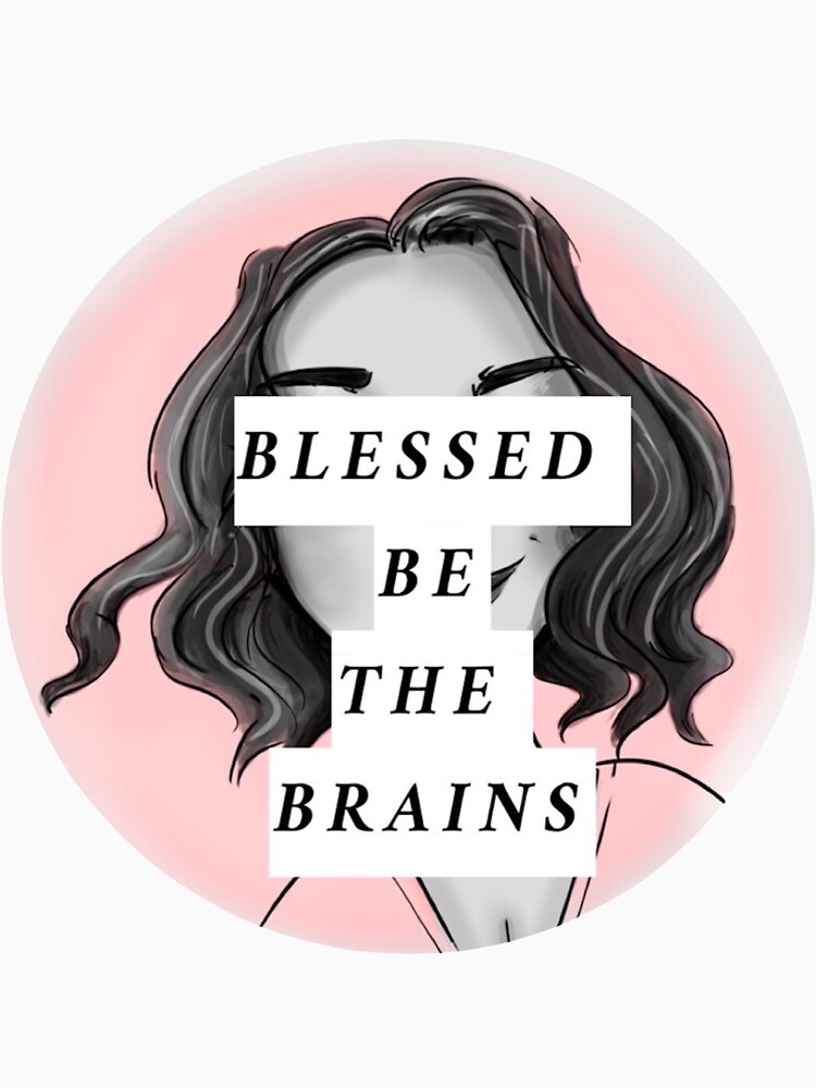 Blessed Be The Brains Logo by blessedbebrains