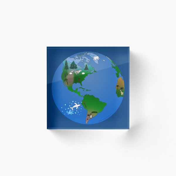 Item preview, Nighttime Planet Earth designed and sold by SeaSerpent.