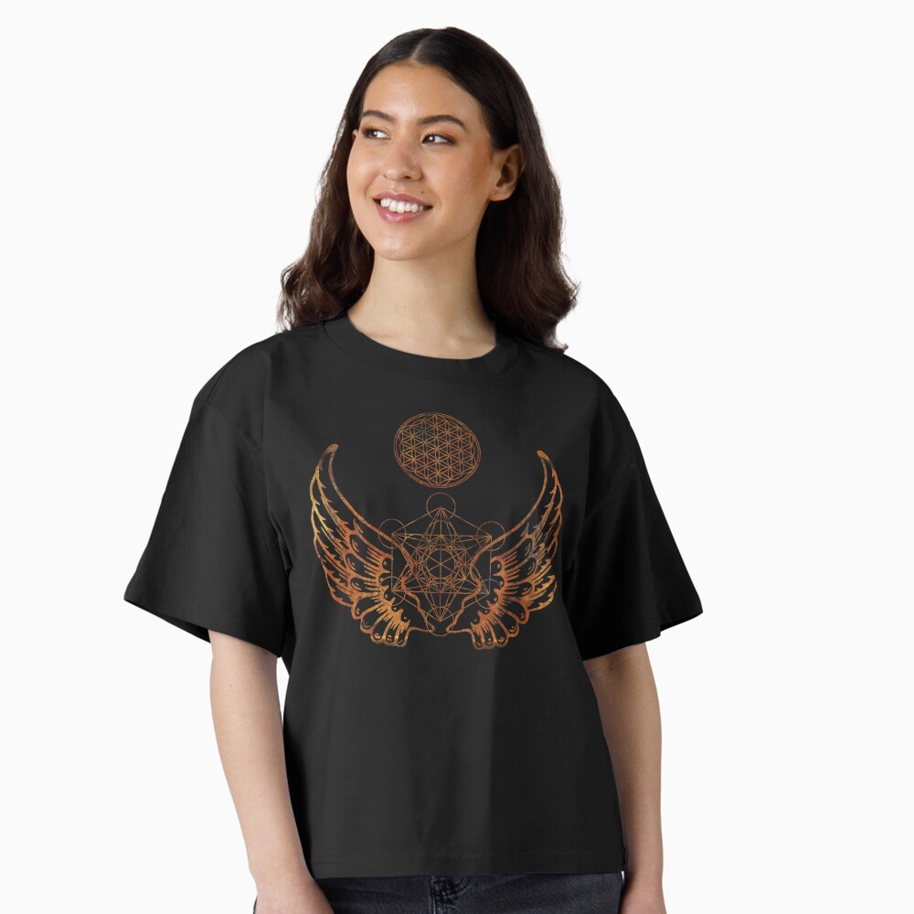 Aperçu de l'œuvre T-shirt boxy créée et vendue par Bluepress.
