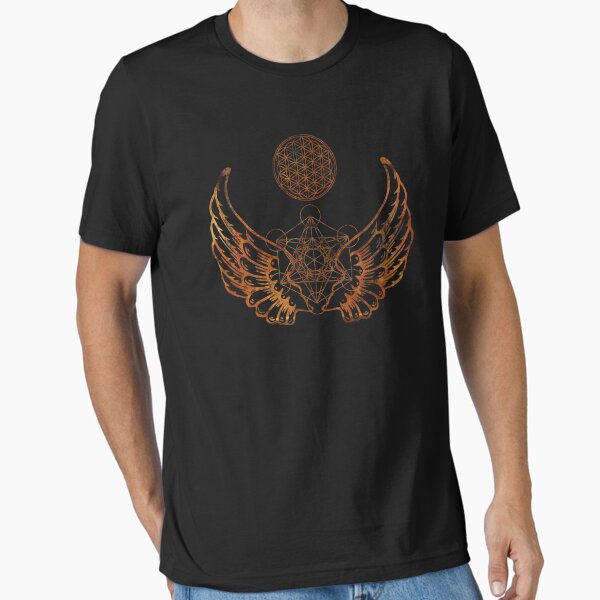 Item preview, Angel Wings Metatron Flower of Life designed and sold by Bluepress.