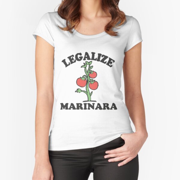 Legalize Marinara T-Shirt Fitted Scoop T-Shirt