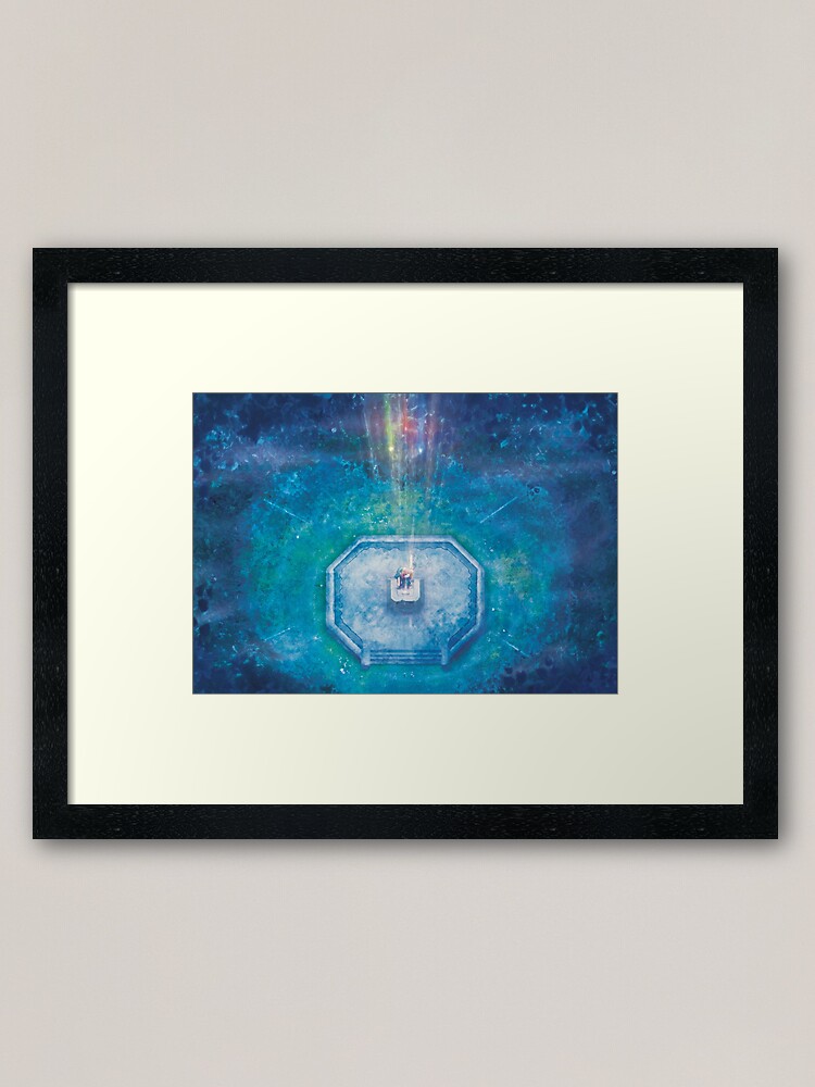 Alternate view of Master Sword Framed Art Print