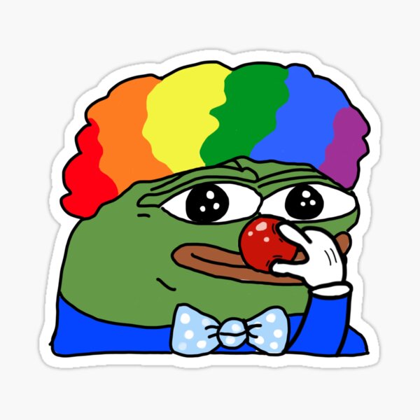 Pepe The Frog Clown