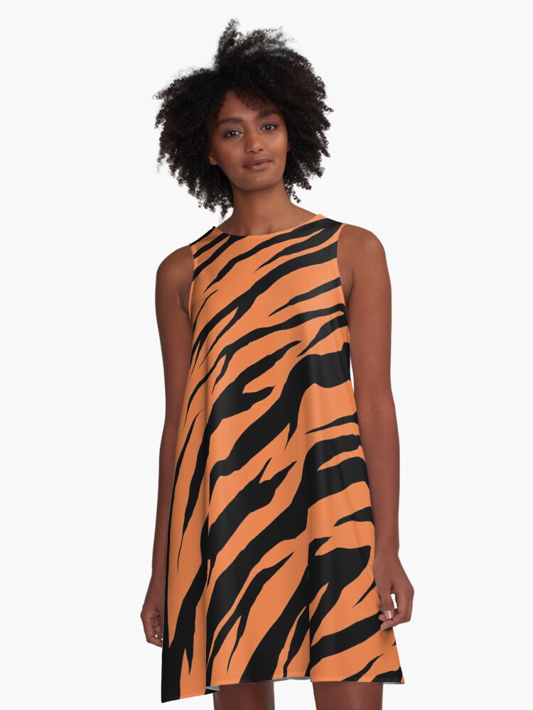 Zebra / Tiger Print Orange\