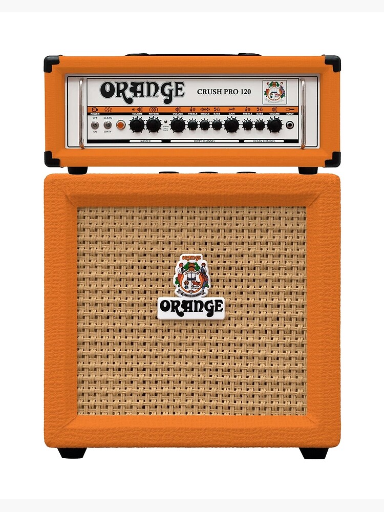 Orange Crush Electric Guitar Amp
 - Orange Colour Electric Guitar Amp Art Board Print By Fistfulofcool Redbubble