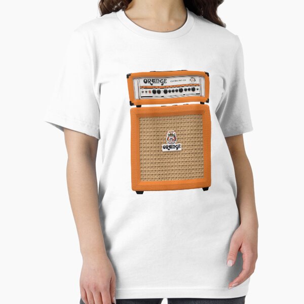 Aperçu de l'œuvre Ampli guitare électrique couleur orange créée et vendue par FistfulOfCool.